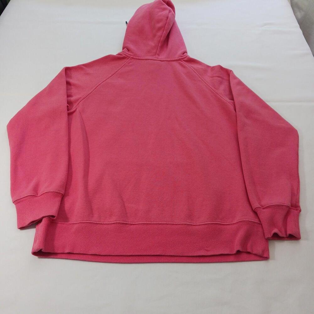The North Face Women's Pink Cotton Blend Pullover Drawstring Hoodie Sweatshirt M - Picture 2 of 16